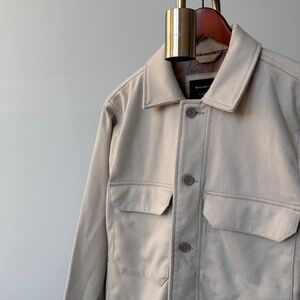 Abercrombie Wool-Blend Shirt Jacket